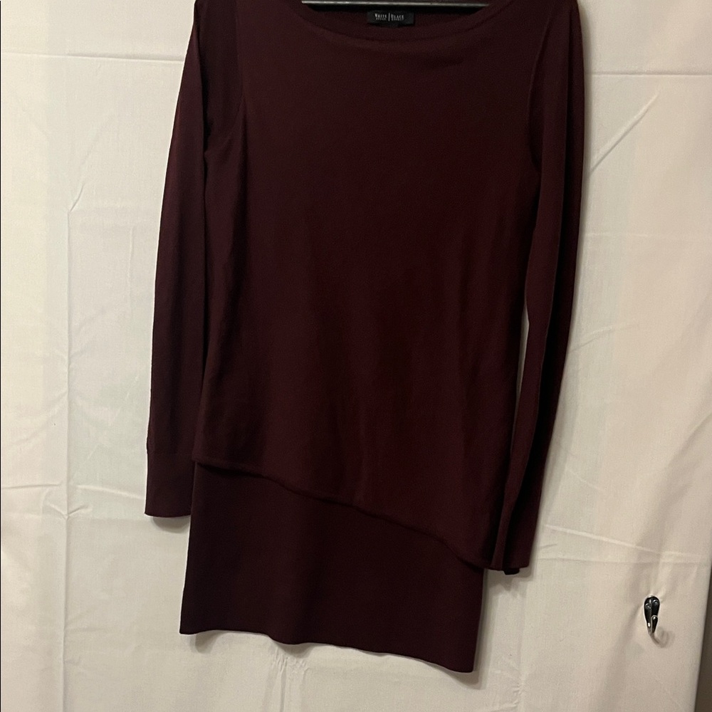 Burgundy Women's Sweater
